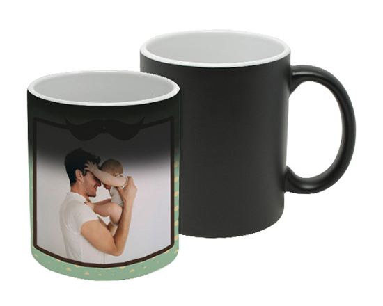 Tazza Magica con foto e grafica per la festa del papà