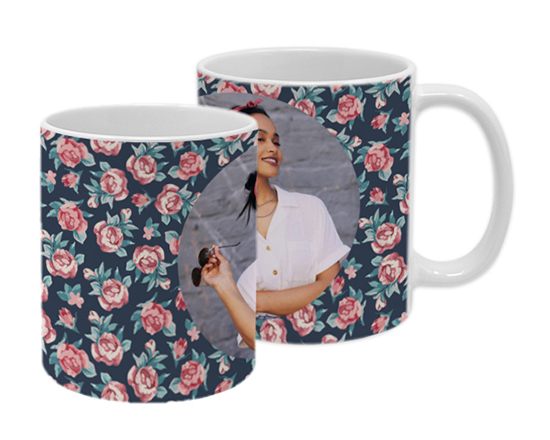 Tazza Panoramica Rose texture