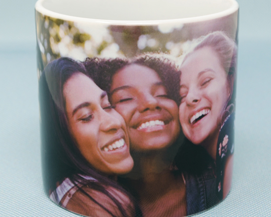 Tazza da caffè americano stampata in alta definizione