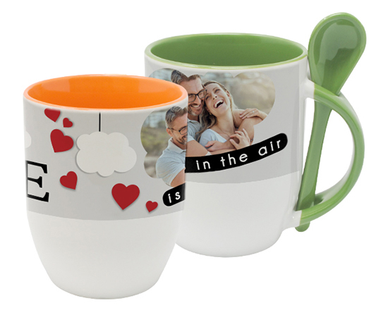 Tazza con Cucchiaino Lovely cloud