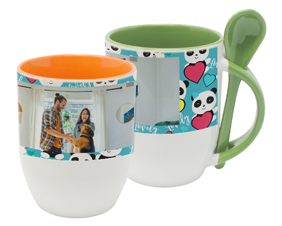 Tazza con Cucchiaino Lovely panda