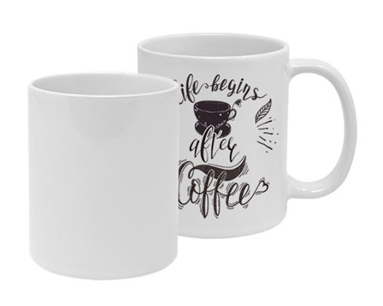 tazza panoramica con grafica coffe