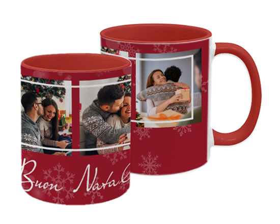 Tazza panoramica Red Christmas