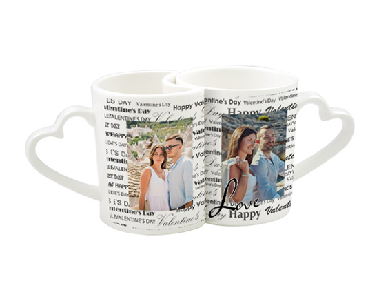 Tazze coppia personalizzate con grafica per S. Valentino