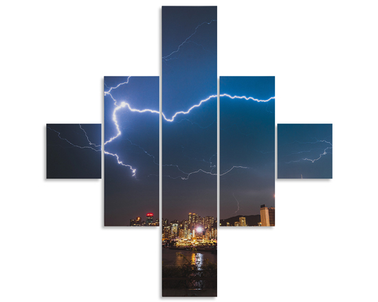 La composizione a rombo per i tuoi pannelli personalizzati