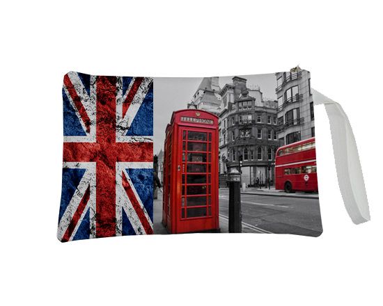La pochette in stile londinese da decorare