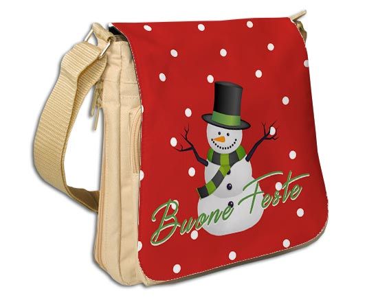 Borsa Destiny Nera stampata con foto da portare sempre con te