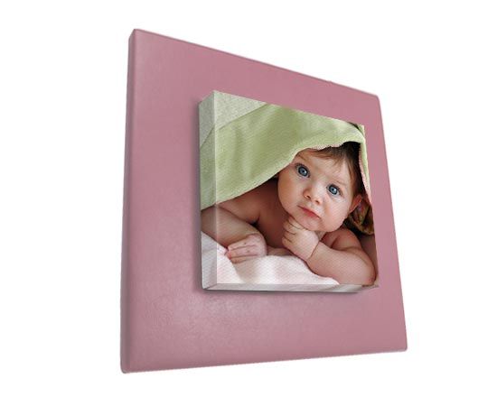 tela fashion con cornice rosa