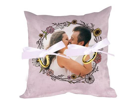 Cuscino portafedi personalizzato