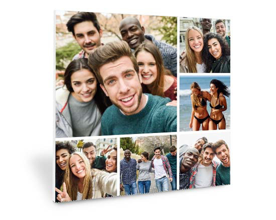 Stampa su forex grafica “6 riquadri” personalizzabile