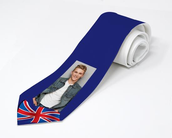 cravatta con grafica london