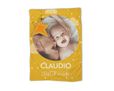 Coperta baby con grafica con stella gialla