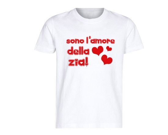 t-shirt bimbo con grafica
