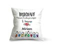 Cuscino con piccoli bimbi disegnati