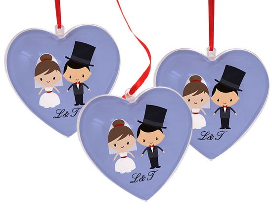 usa questo bellissimo addobbo di natale come bomboniera per battesimi e matrimoni da appendere all'albero