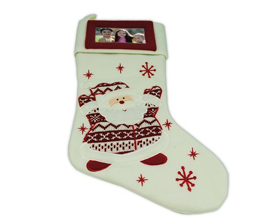 per Natale albero di Natale famiglie e festività con decorazioni a maglia A ZOKBOM 4 calze natalizie a righe da 46 cm 