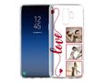 Cover trasparente Galaxy S9 Plus Frame Love