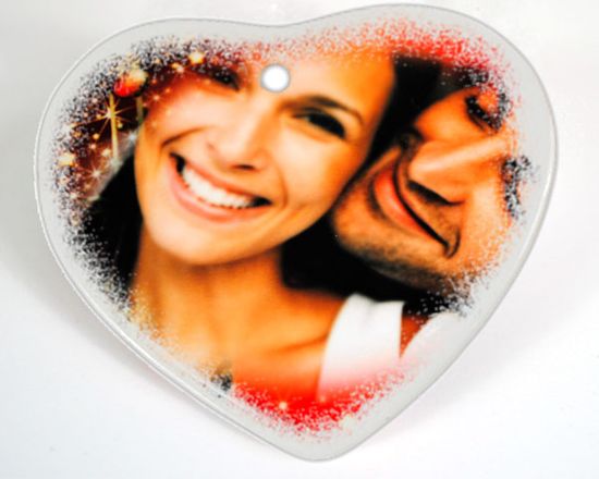 Decorazione natalizia personalizzata con foto