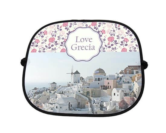 parasole auto personalizzato con grafica