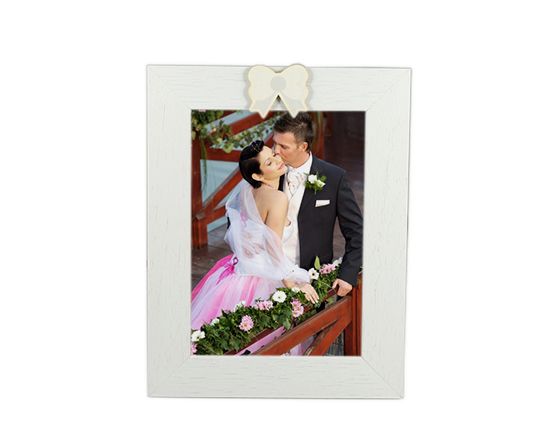 foto su cornice in legno