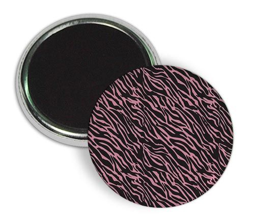 magnete da frigo zebrato rosa