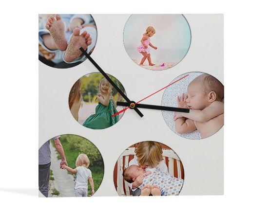 crea orologio personalizzato con grafica e foto