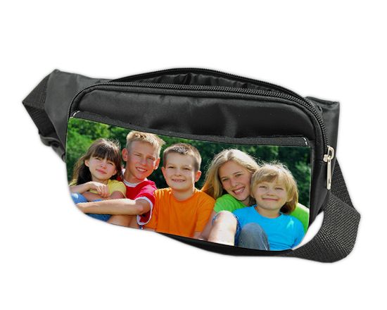 marsupio nero personalizzato