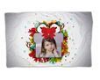 Coperta personalizzata con grafica natalizia