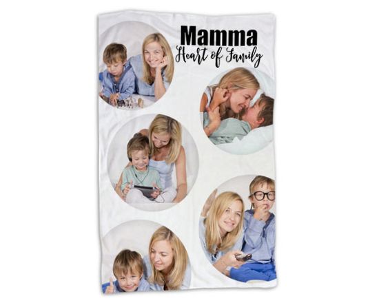 Coperta 100x150 Heart of family