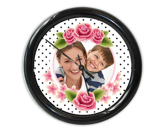 Rose con pois neri per il tuo orologio