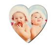 calamita in masonite a forma di cuore