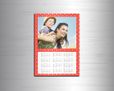 Calendario magnetico A4 Texture Cuori