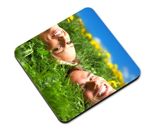 calamite in masonite con foto di una coppia