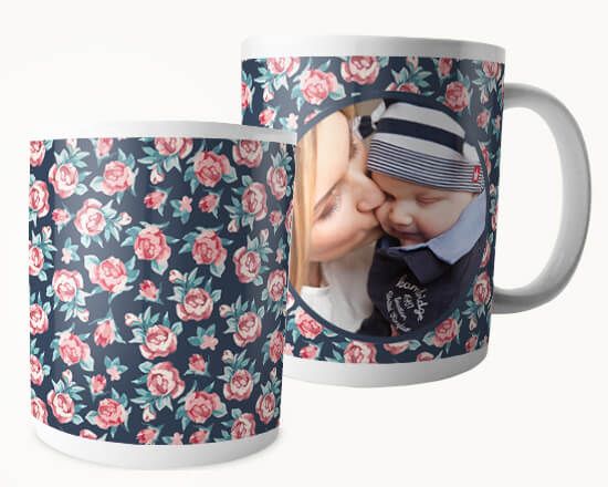 Tazza Panoramica Rose texture