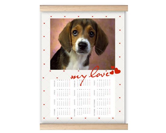 Calendario su Arazzo My Love