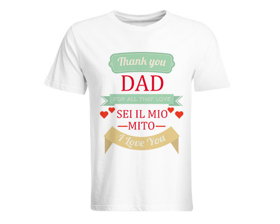 Maglia a Manica Corta per il papà