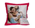 Cuscino classico con retro bianco