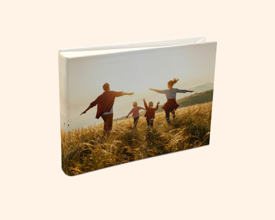 Album foto personalizzato sull'intera copertina dimensione 16 x 20 cm