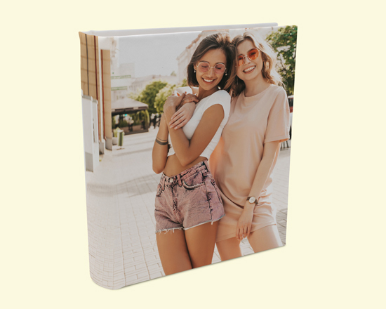 Album con tasche interne e copertina personalizzata