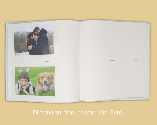 Album foto 26x30 cm interno con foto 10x15 cm