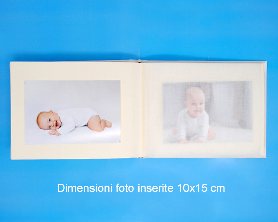 Album foto 20x15 cm interno con foto 10x15 cm