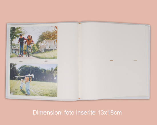 Album foto 26x30 cm interno con foto 13x18 cm