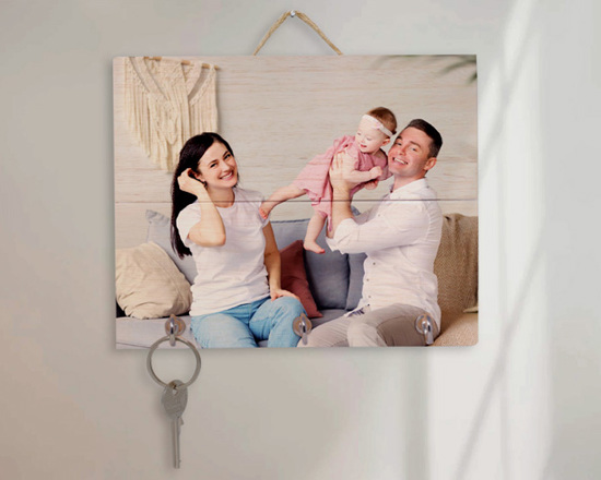 Appendichiavi in legno pronto da appendere