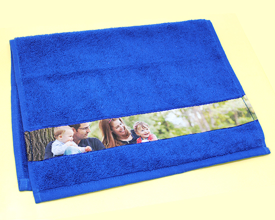 Asciugamani Ospite 30,5x51 cm blu