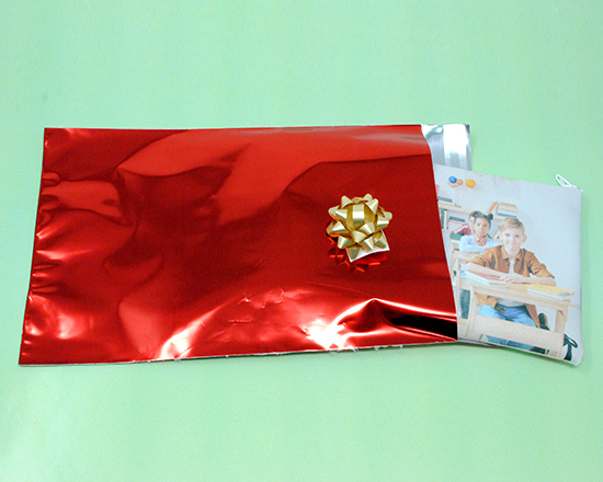Astuccio a bustina con confezione regalo