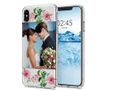 Cover Trasparente iPhone XS Max Flowers