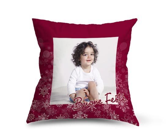 Cuscino in pile Buone feste