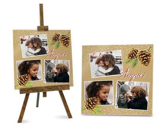 Un collage natalizio per la tua mattonella