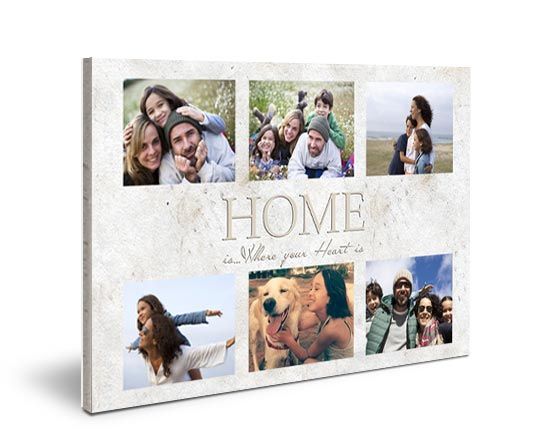 Stampa collage su pannello kapafix con grafica bianca