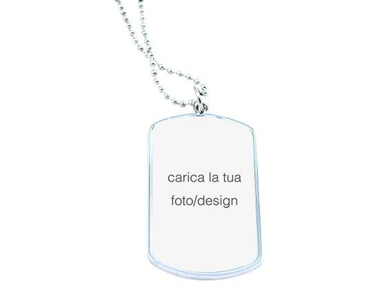 crea collana con ciondolo rettangolare